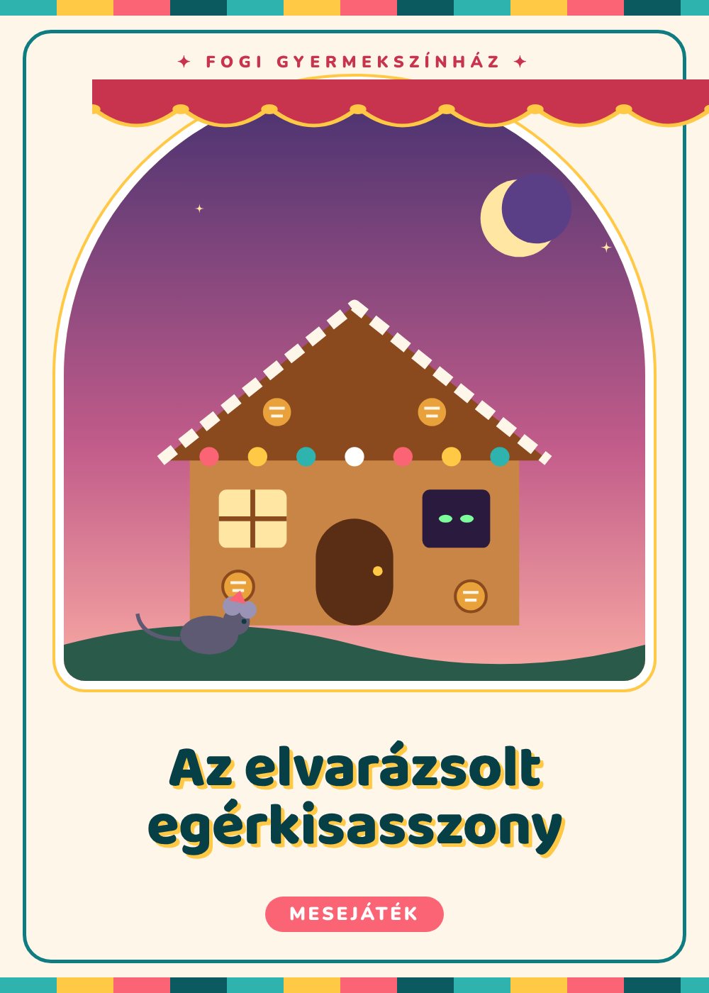 Az elvarázsolt egérkisasszony – címgrafika