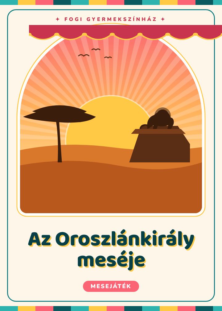 Az Oroszlánkirály meséje – címgrafika