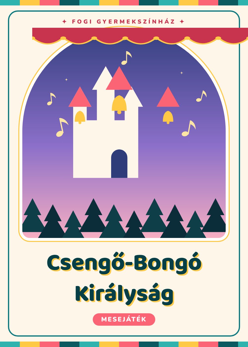 Csengő-Bongó Királyság – címgrafika