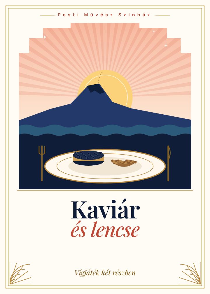 Kaviár és lencse – címgrafika