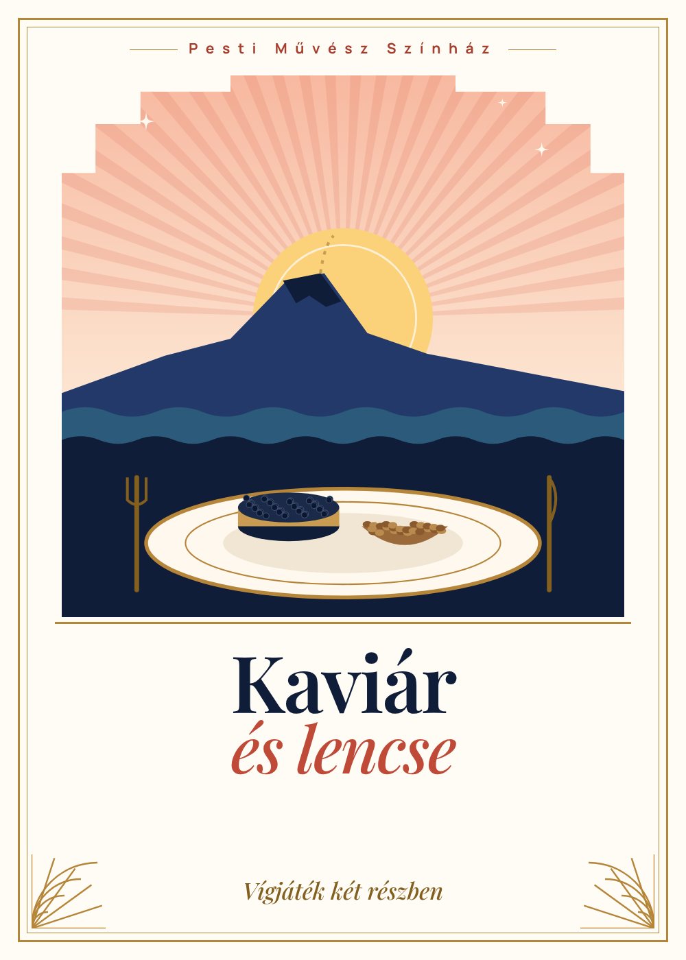 Kaviár és lencse – címgrafika